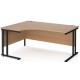 Maestro Cantilever Ergonomic Corner Office Desk